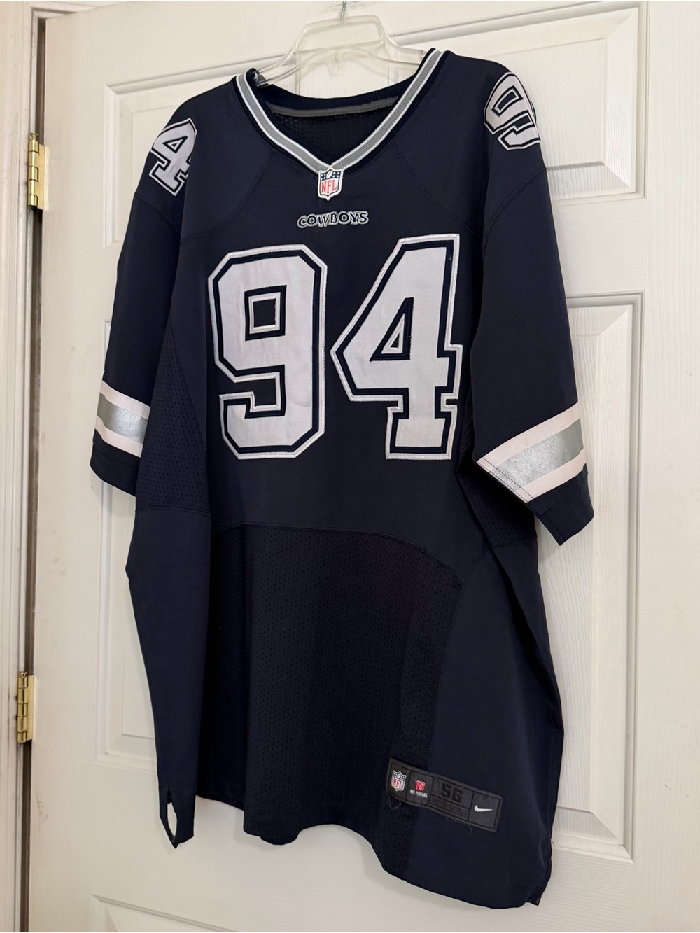 Nike NFL Dallas Cowboys DeMarcus Ware #94 On-Field Jersey Men's 56 Blue Y2K XXL